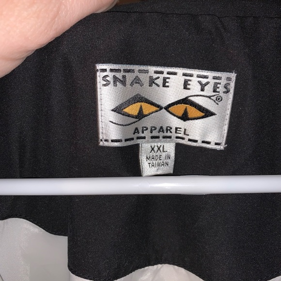 Snake Eyes Apparel 1/2 Zip Pullover Jacket Mens XXL Golf Wear - Picture 2 of 10